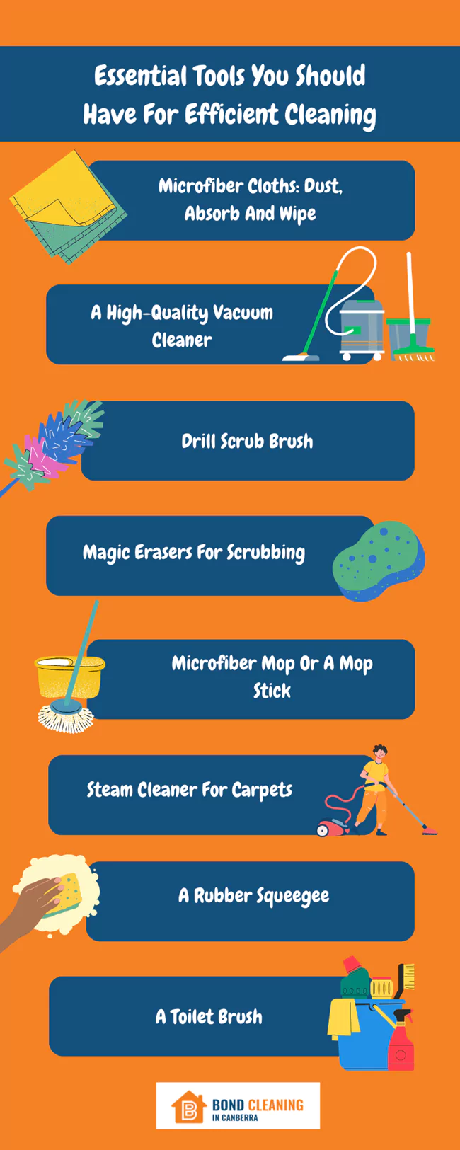 Some best tools that you must include in your cleaning caddy