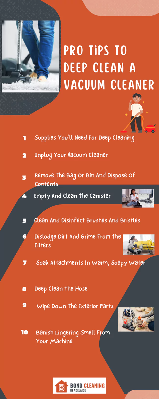 tips for keeping your vacuum cleaner clean