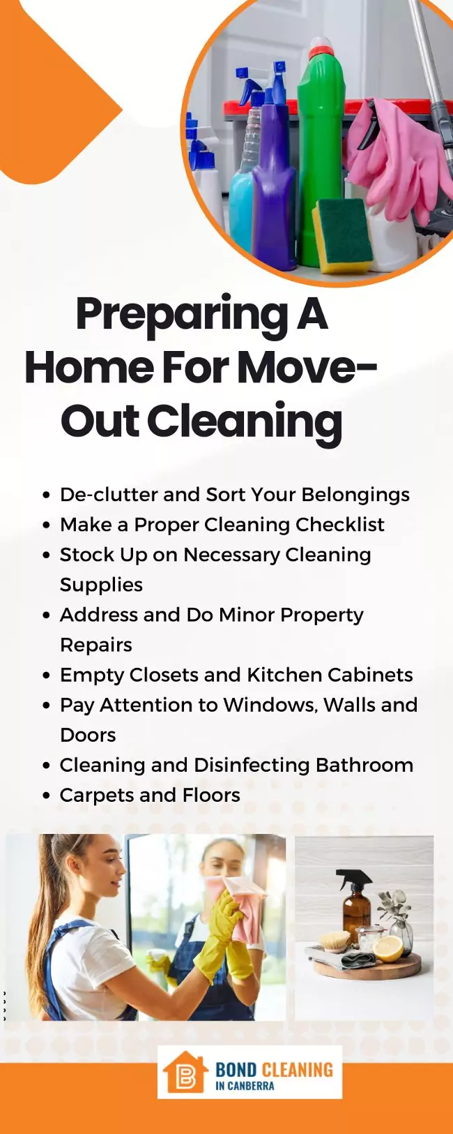 tips for cleaning when moving out