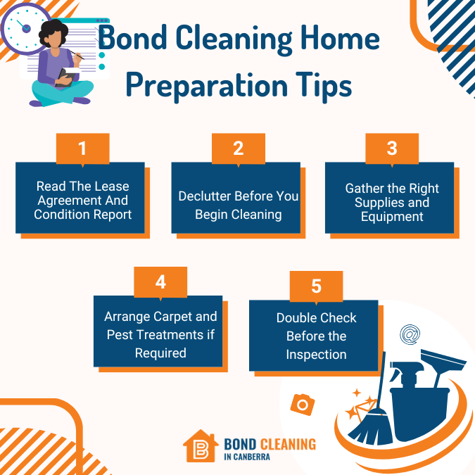 Bond Cleaning Home Preparation Tips