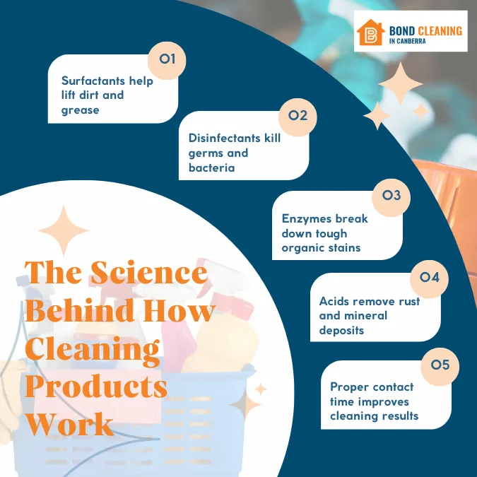 The Science Behind How Cleaning Products Work
